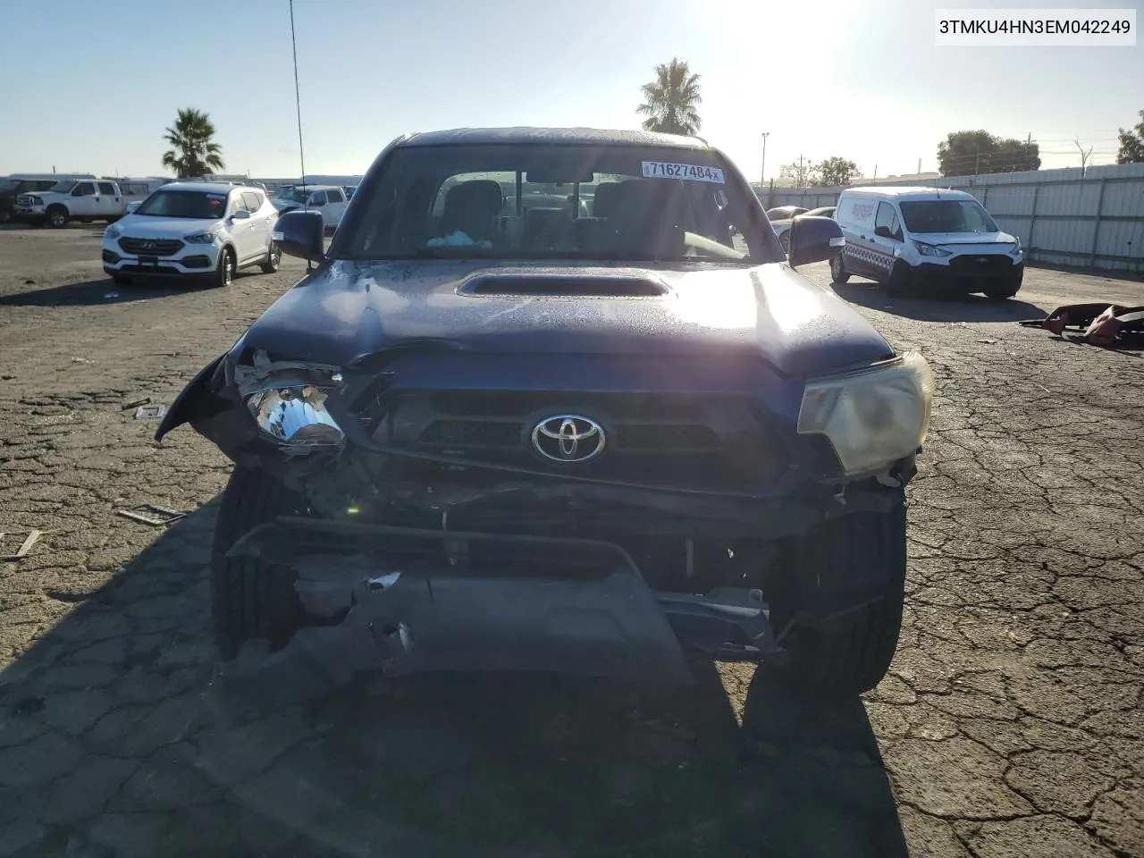 3TMKU4HN3EM042249 2014 Toyota Tacoma Double Cab Prerunner Long Bed