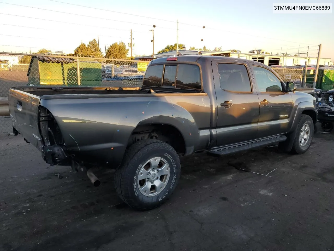 3TMMU4FN0EM066889 2014 Toyota Tacoma Double Cab Long Bed