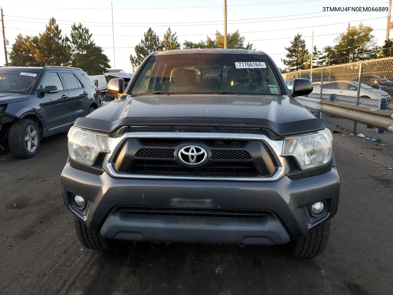 2014 Toyota Tacoma Double Cab Long Bed VIN: 3TMMU4FN0EM066889 Lot: 71766164