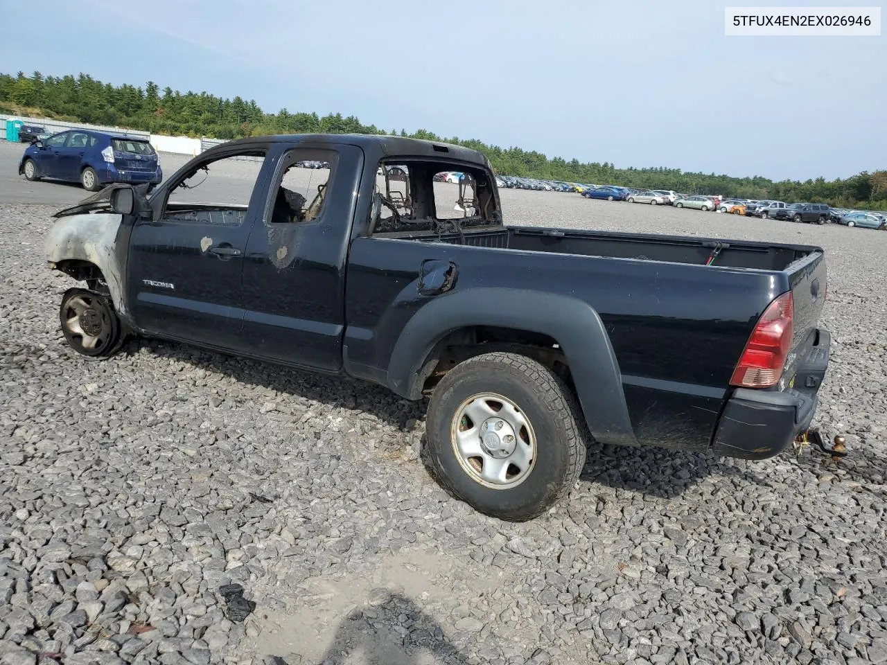 2014 Toyota Tacoma Access Cab VIN: 5TFUX4EN2EX026946 Lot: 71927754