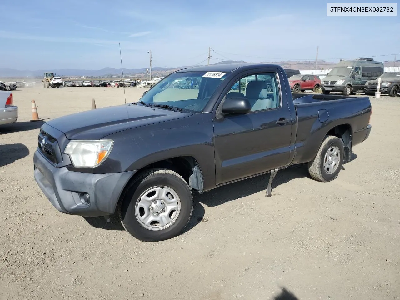 2014 Toyota Tacoma VIN: 5TFNX4CN3EX032732 Lot: 72128314