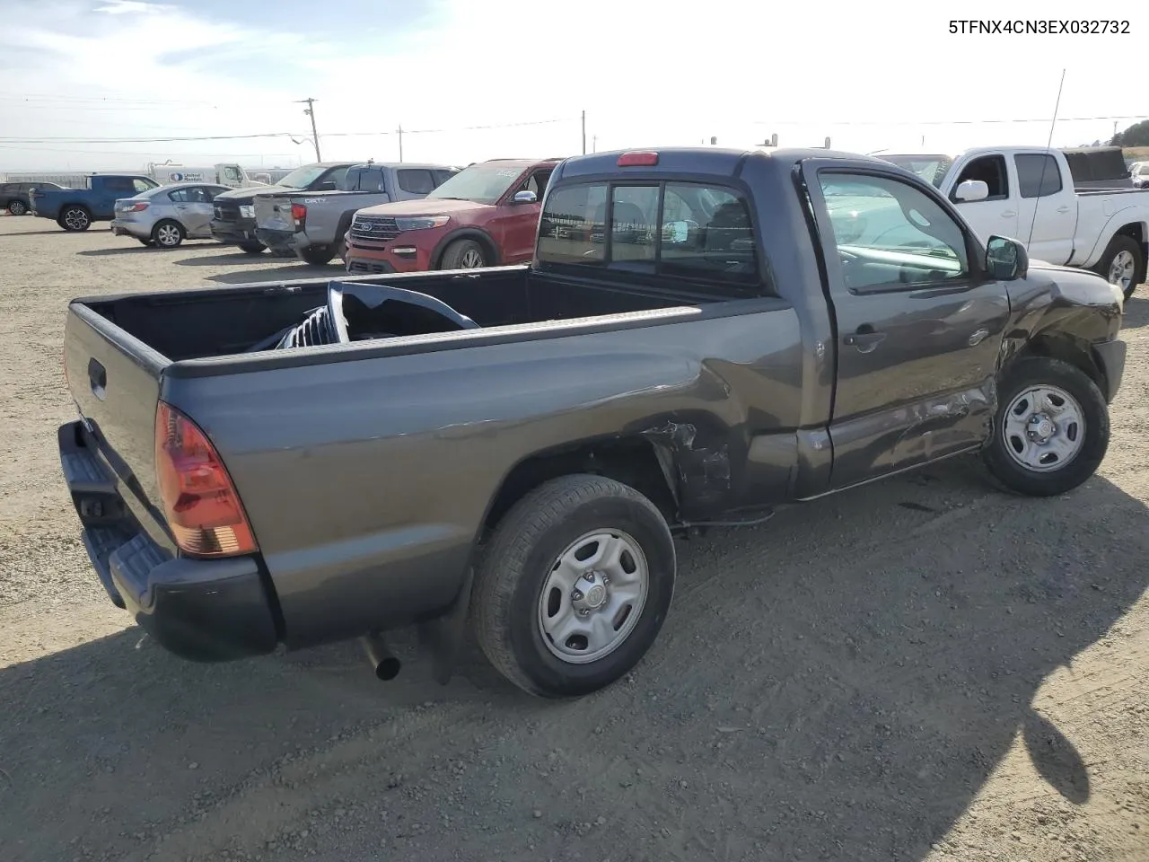 2014 Toyota Tacoma VIN: 5TFNX4CN3EX032732 Lot: 72128314