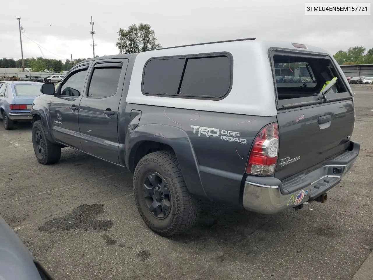 2014 Toyota Tacoma Double Cab VIN: 3TMLU4EN5EM157721 Lot: 72386764