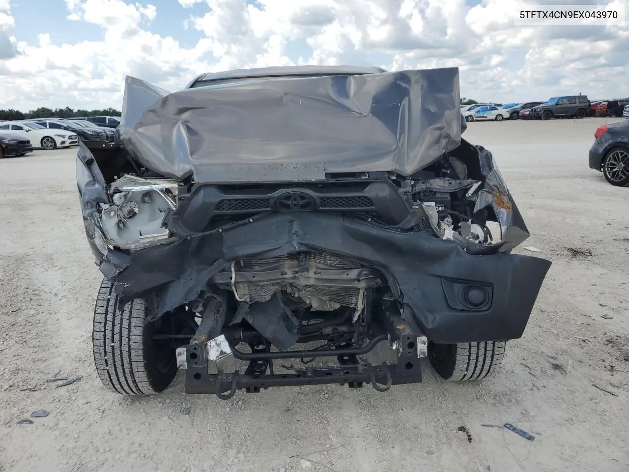 2014 Toyota Tacoma Access Cab VIN: 5TFTX4CN9EX043970 Lot: 72522464