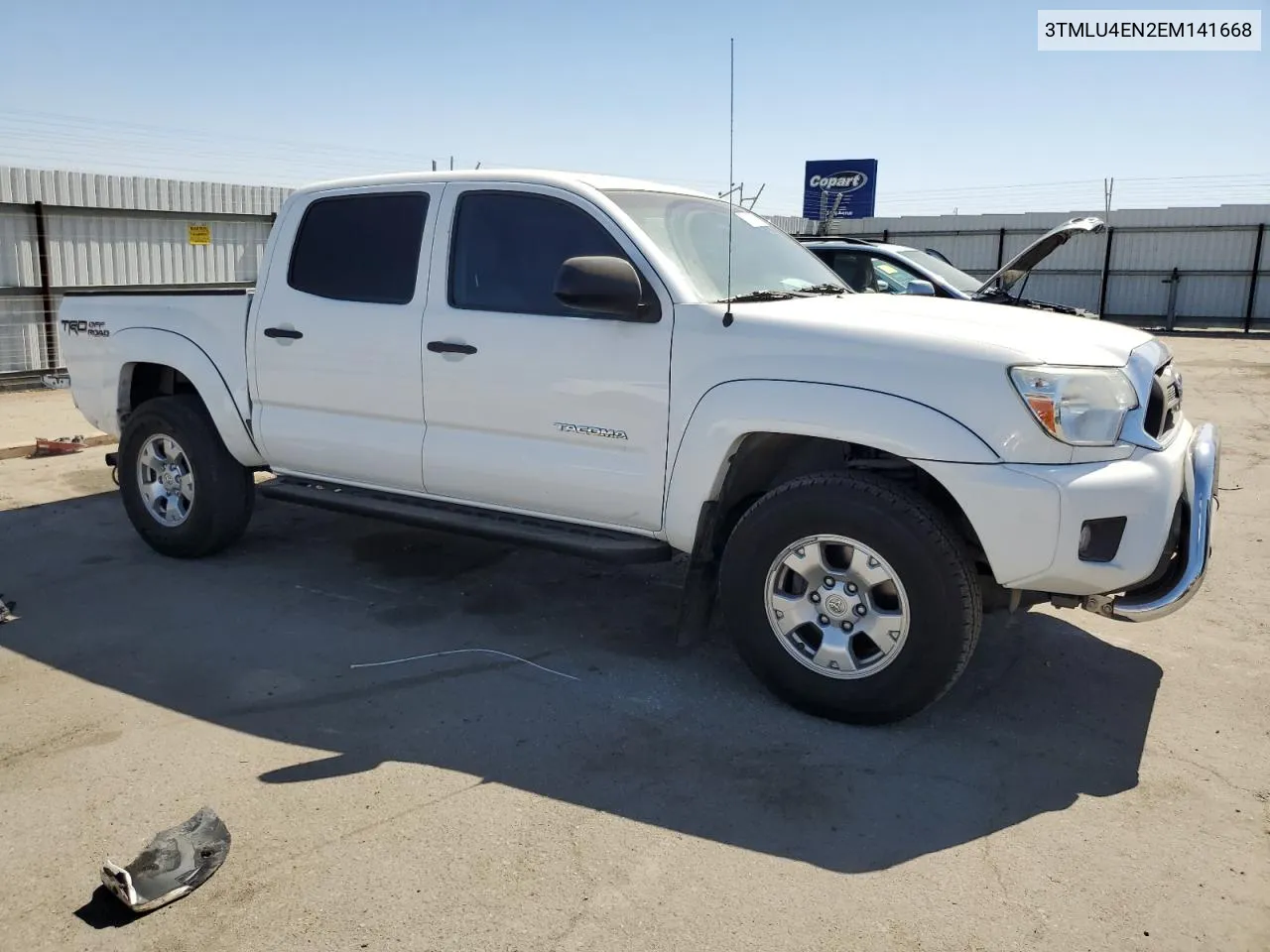 3TMLU4EN2EM141668 2014 Toyota Tacoma Double Cab