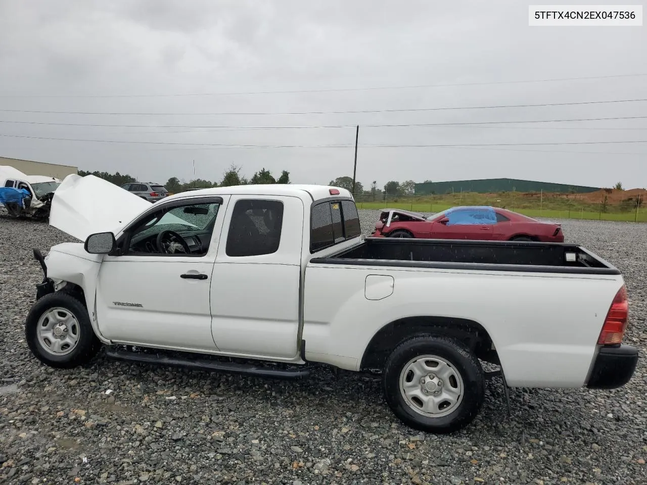 5TFTX4CN2EX047536 2014 Toyota Tacoma Access Cab