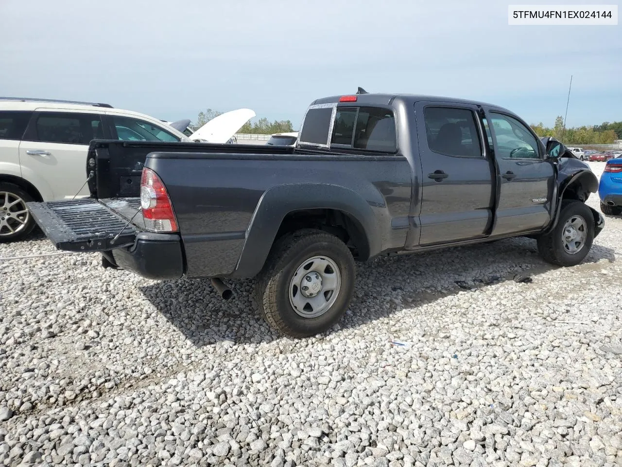 2014 Toyota Tacoma Double Cab Long Bed VIN: 5TFMU4FN1EX024144 Lot: 73101604