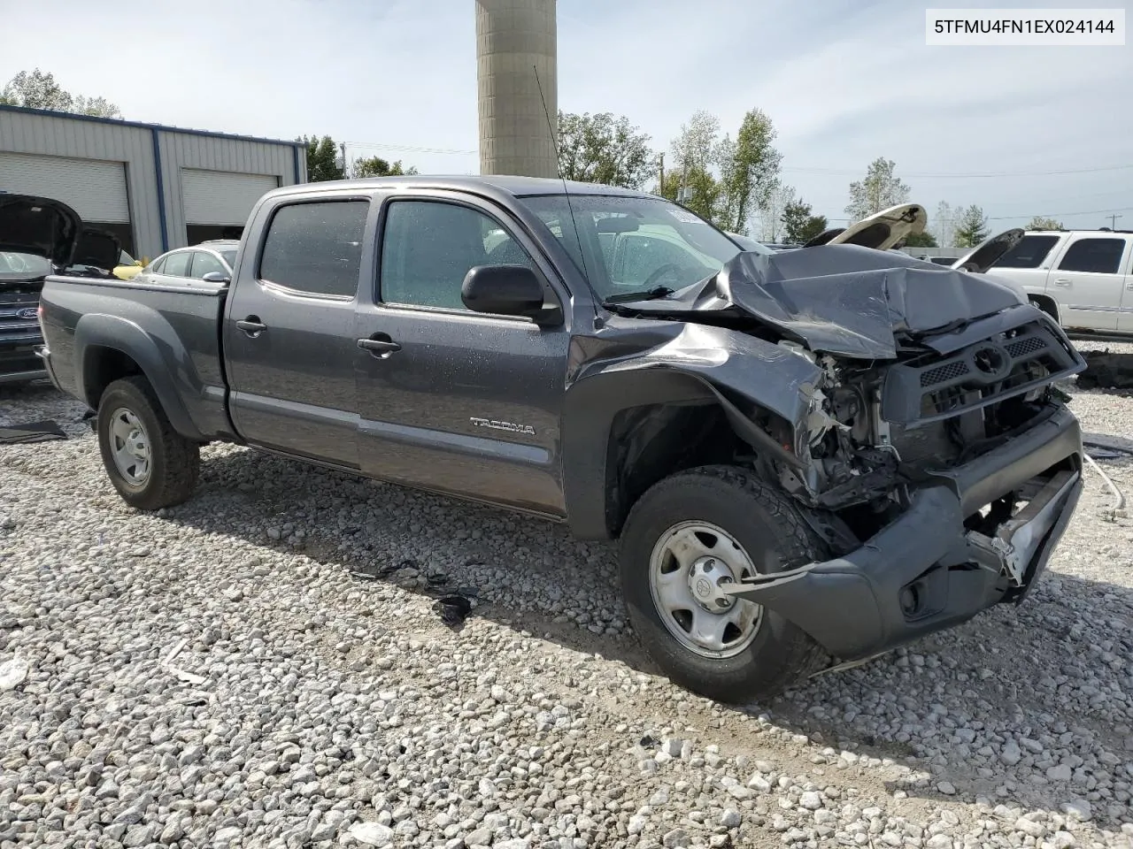 2014 Toyota Tacoma Double Cab Long Bed VIN: 5TFMU4FN1EX024144 Lot: 73101604