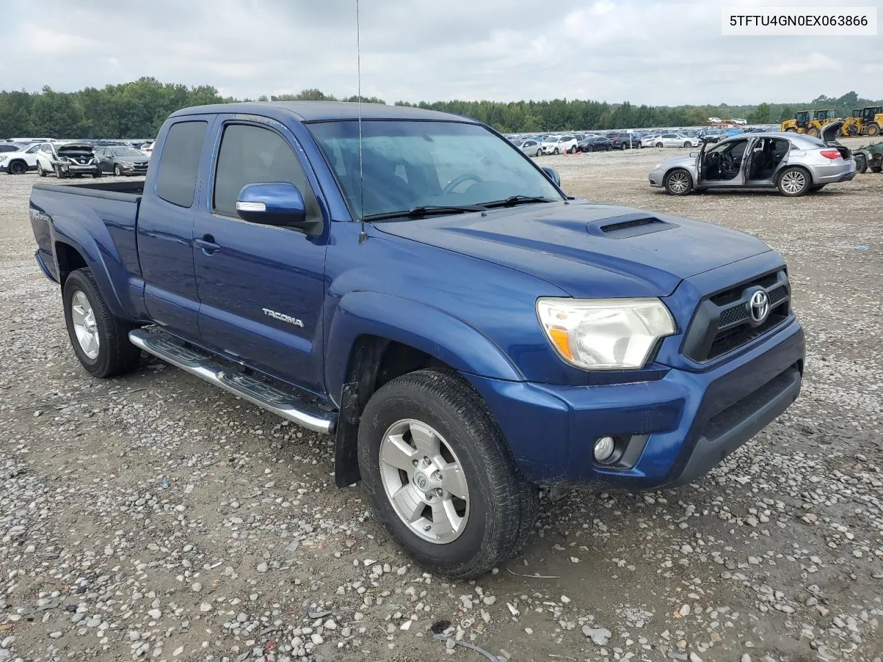 2014 Toyota Tacoma Prerunner Access Cab VIN: 5TFTU4GN0EX063866 Lot: 73309634