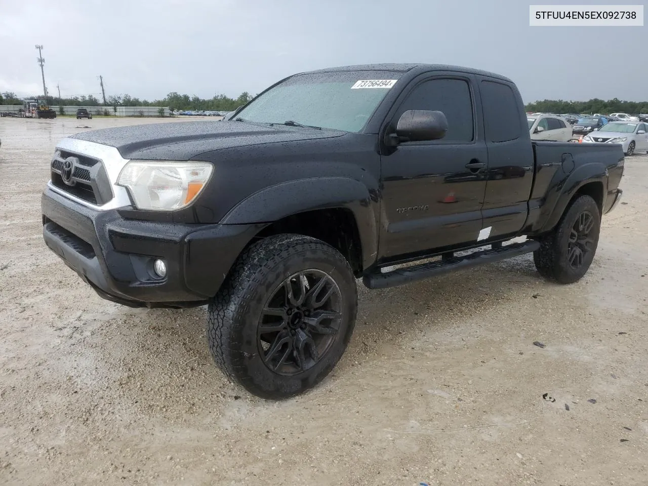 2014 Toyota Tacoma VIN: 5TFUU4EN5EX092738 Lot: 73756494