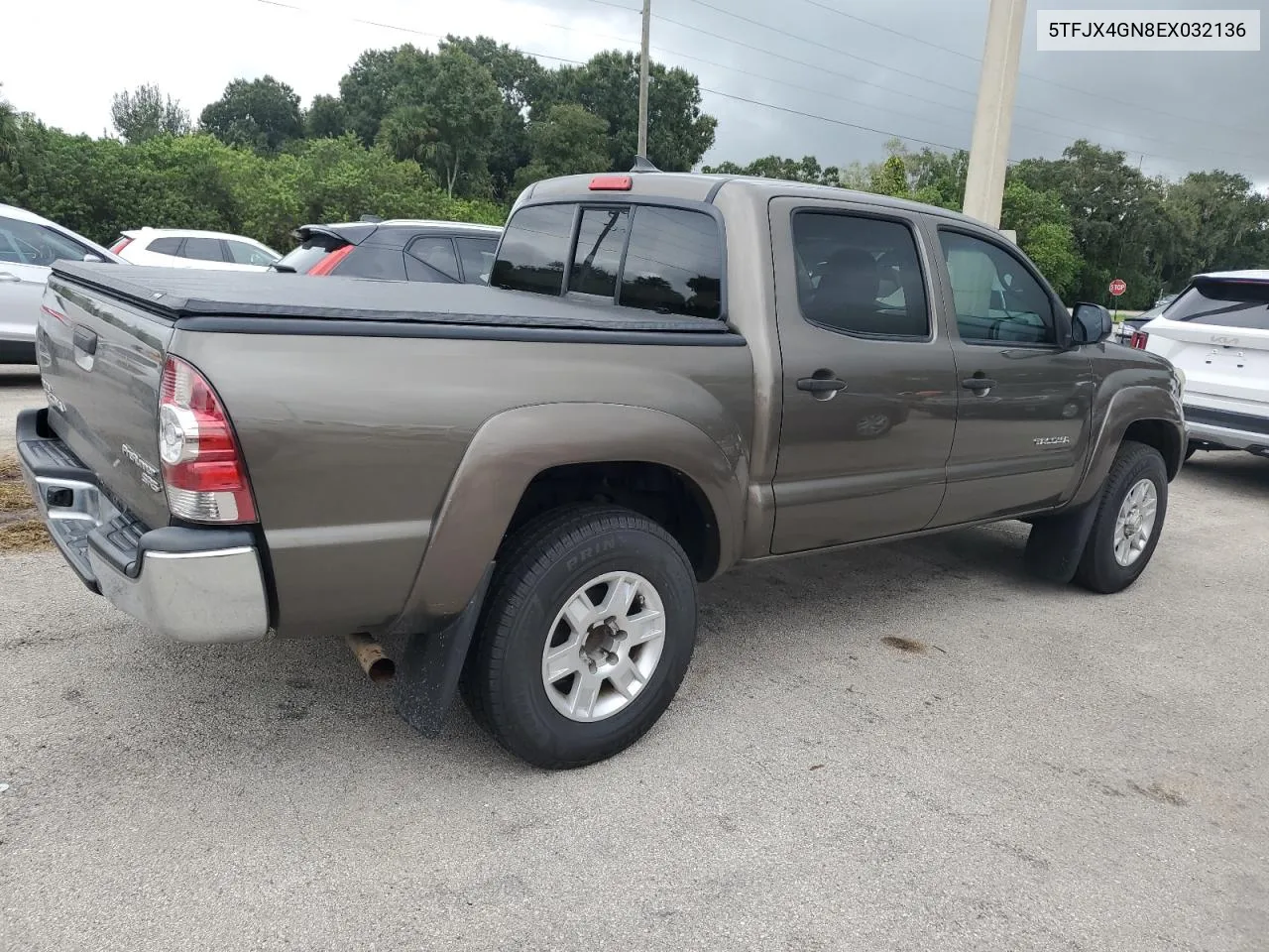 2014 Toyota Tacoma Double Cab VIN: 5TFJX4GN8EX032136 Lot: 74231294