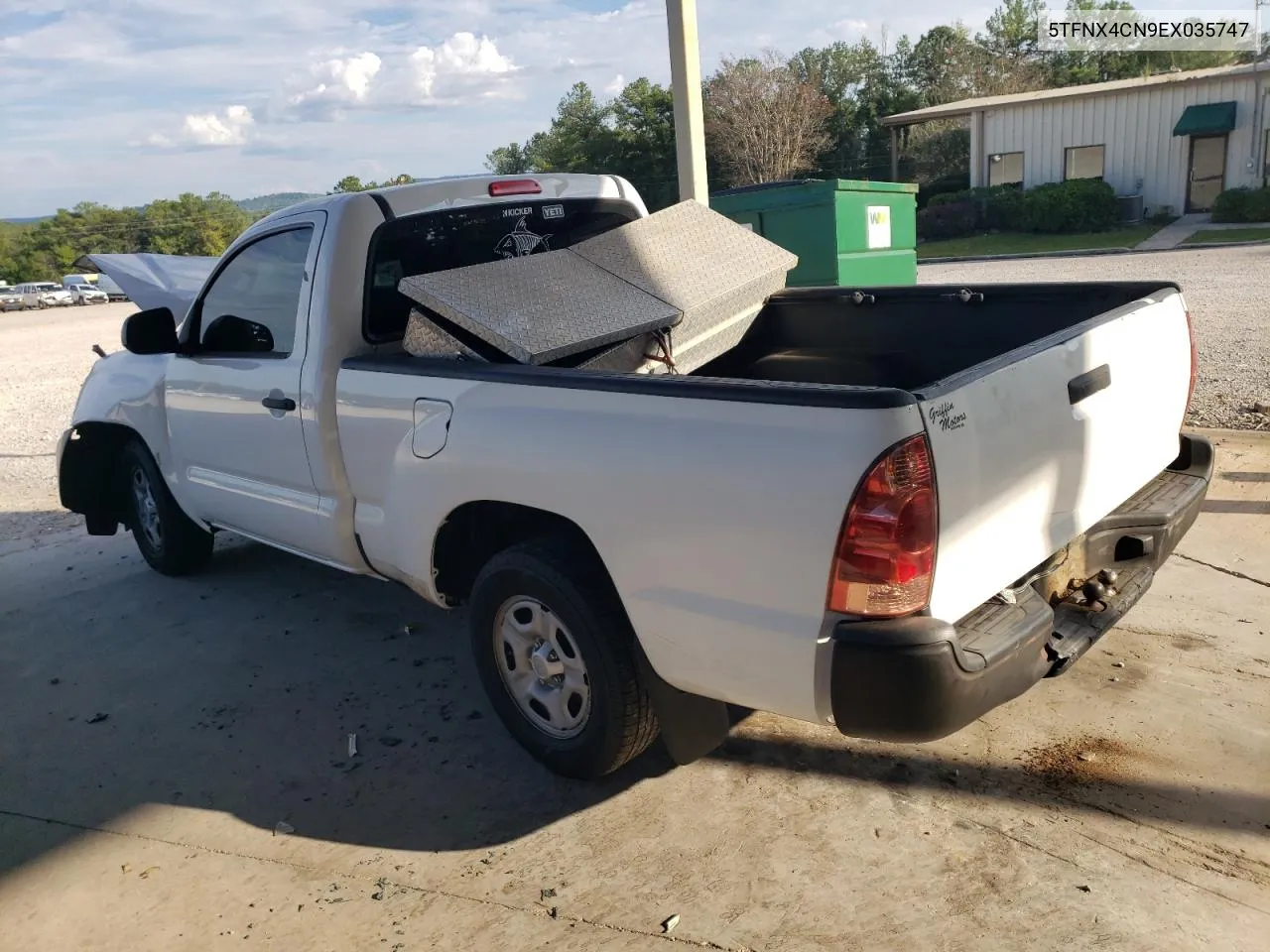 2014 Toyota Tacoma VIN: 5TFNX4CN9EX035747 Lot: 74556744