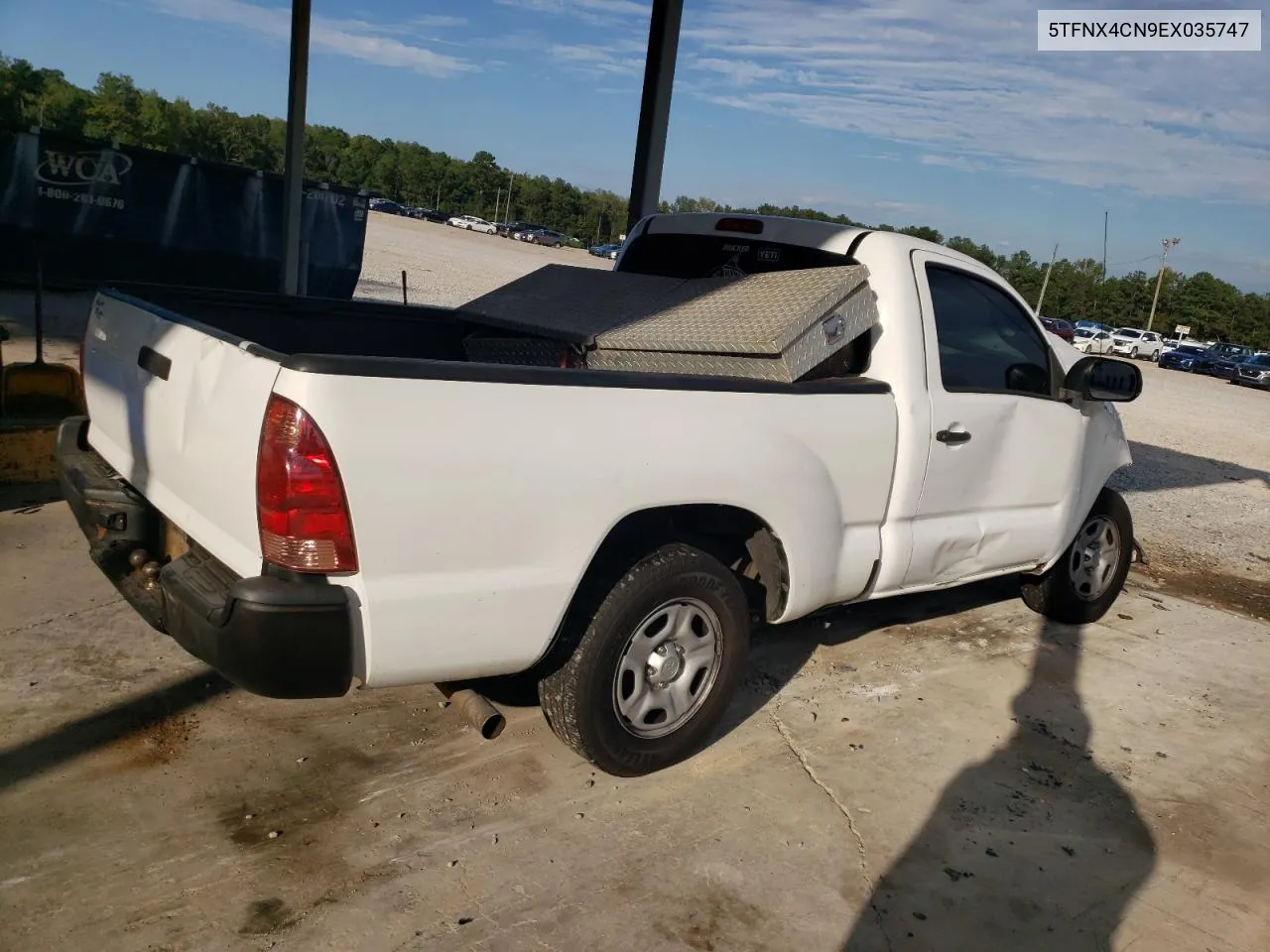 2014 Toyota Tacoma VIN: 5TFNX4CN9EX035747 Lot: 74556744