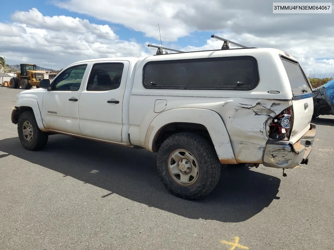 2014 Toyota Tacoma Double Cab Long Bed VIN: 3TMMU4FN3EM064067 Lot: 74584024