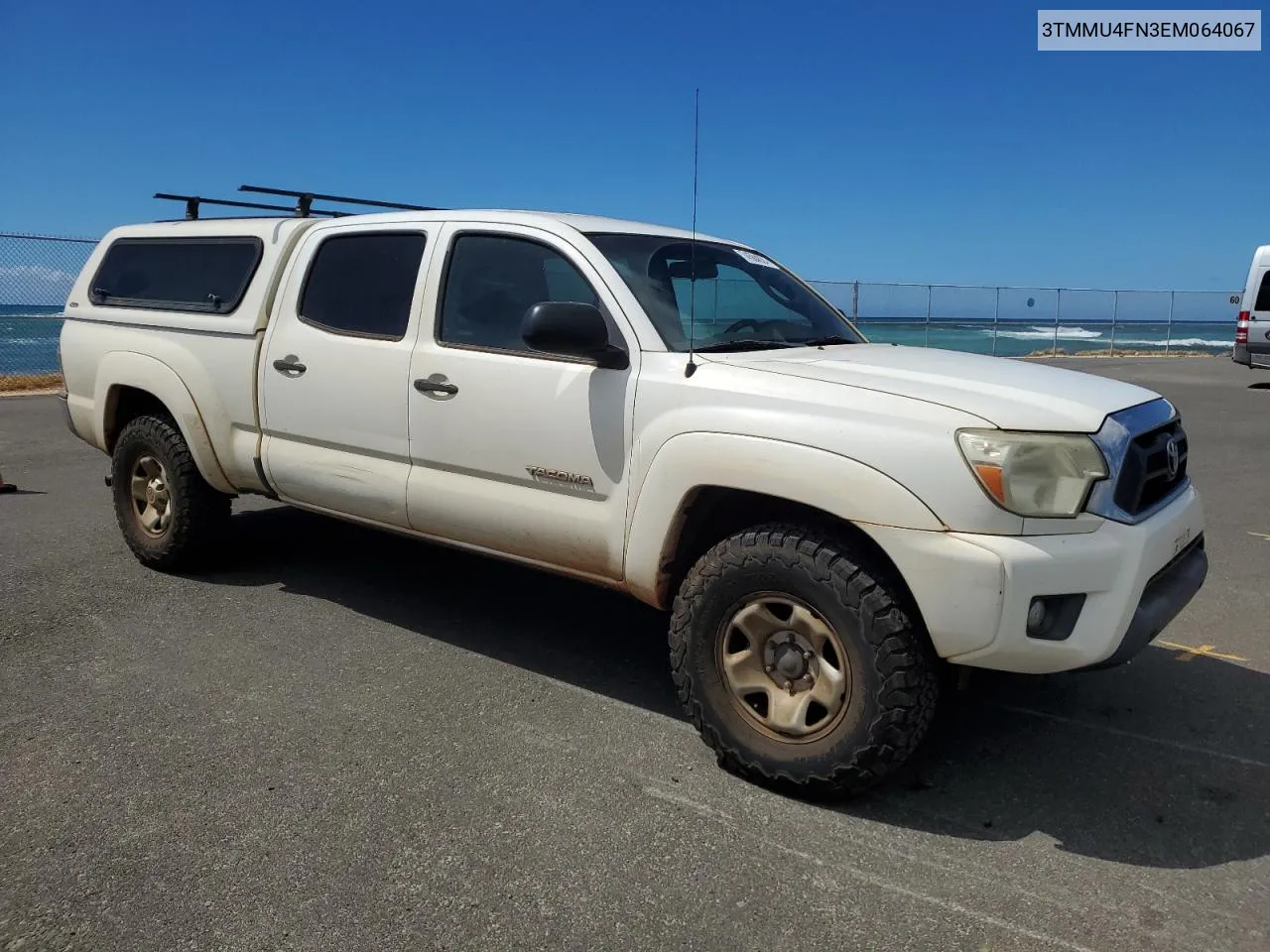 2014 Toyota Tacoma Double Cab Long Bed VIN: 3TMMU4FN3EM064067 Lot: 74584024