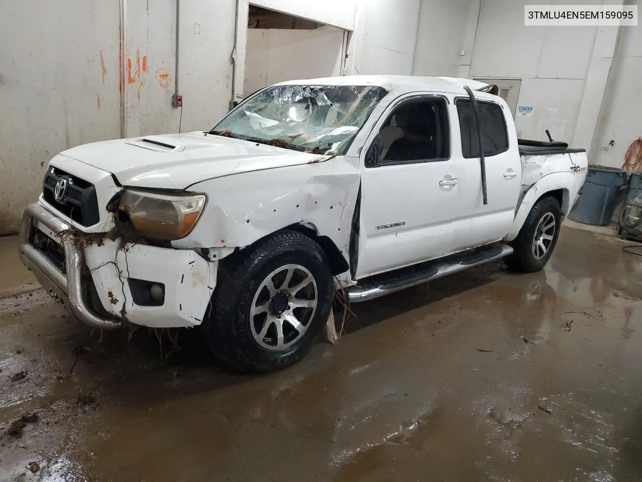 2014 Toyota Tacoma Double Cab VIN: 3TMLU4EN5EM159095 Lot: 74701264