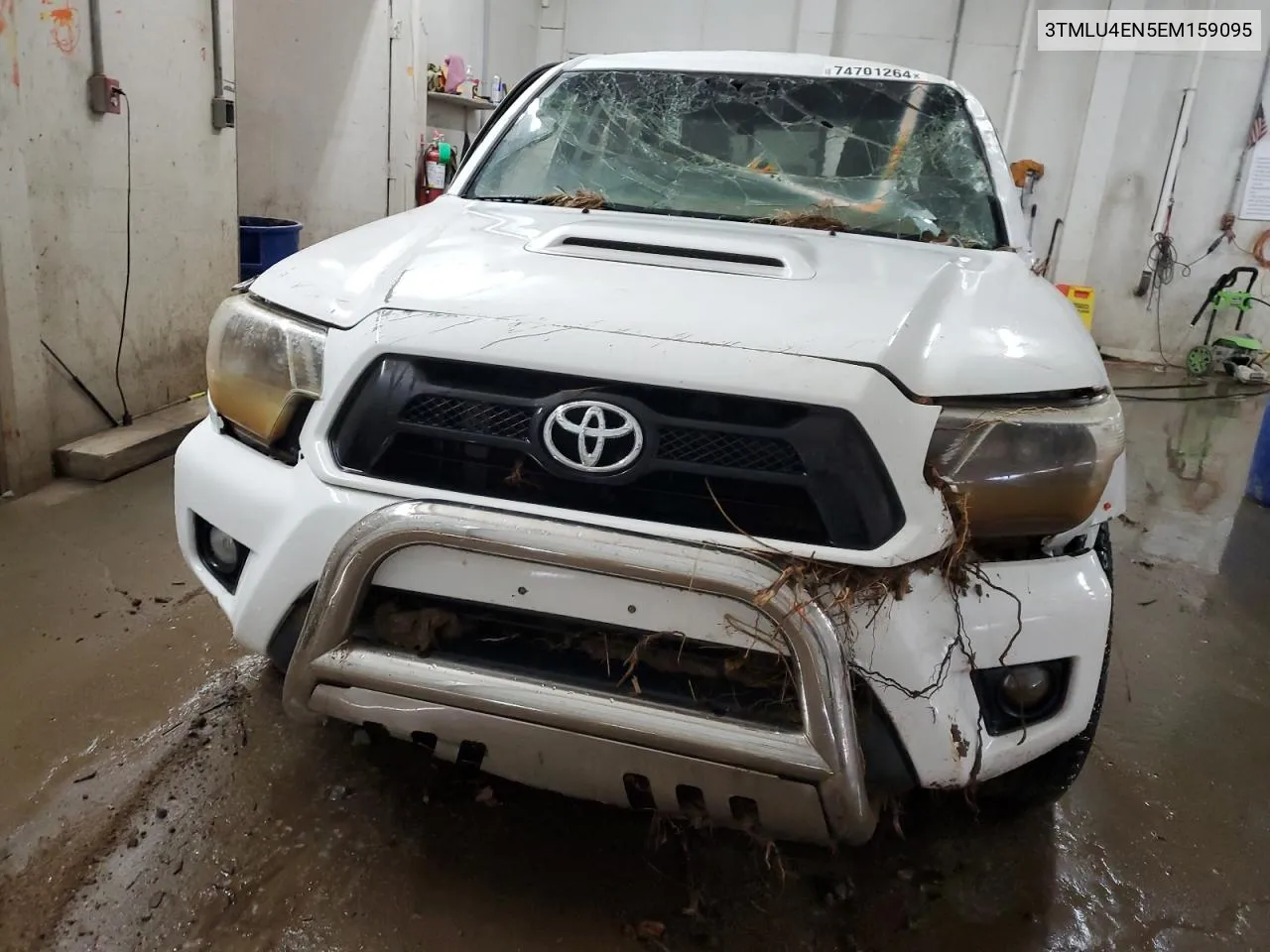 2014 Toyota Tacoma Double Cab VIN: 3TMLU4EN5EM159095 Lot: 74701264