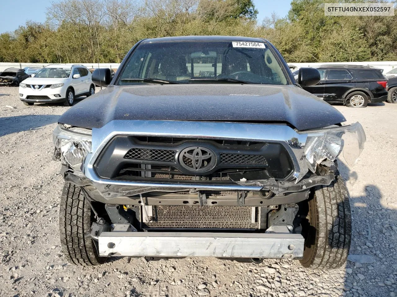 2014 Toyota Tacoma Prerunner Access Cab VIN: 5TFTU4GNXEX052597 Lot: 75427504