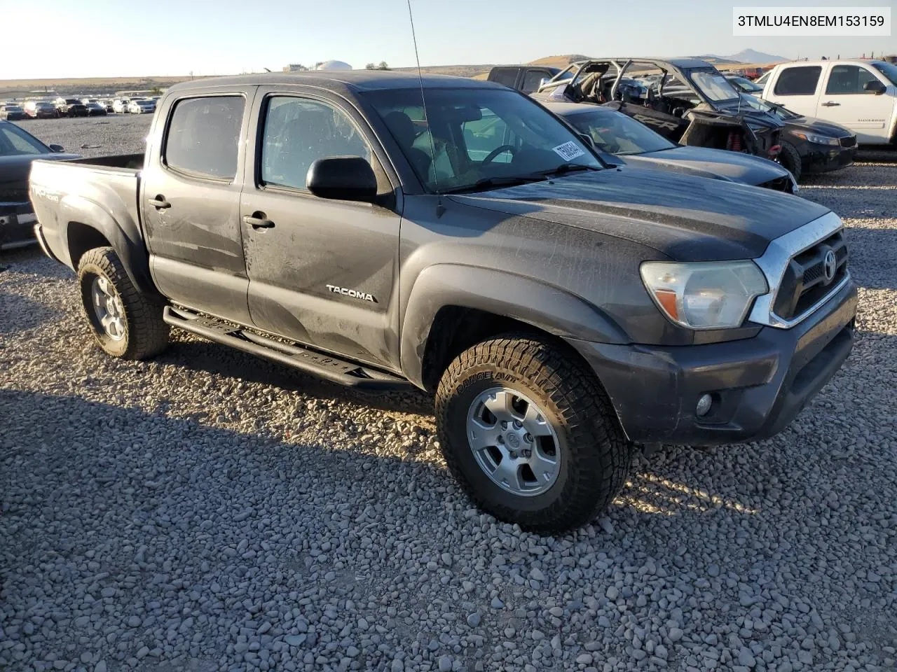 2014 Toyota Tacoma Double Cab VIN: 3TMLU4EN8EM153159 Lot: 75889544