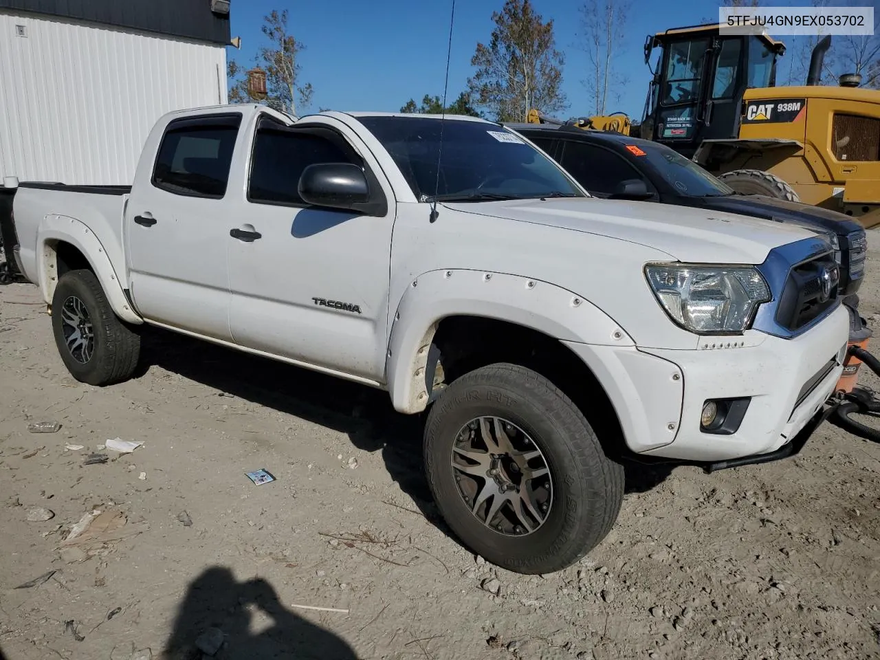 2014 Toyota Tacoma Double Cab Prerunner VIN: 5TFJU4GN9EX053702 Lot: 76233774