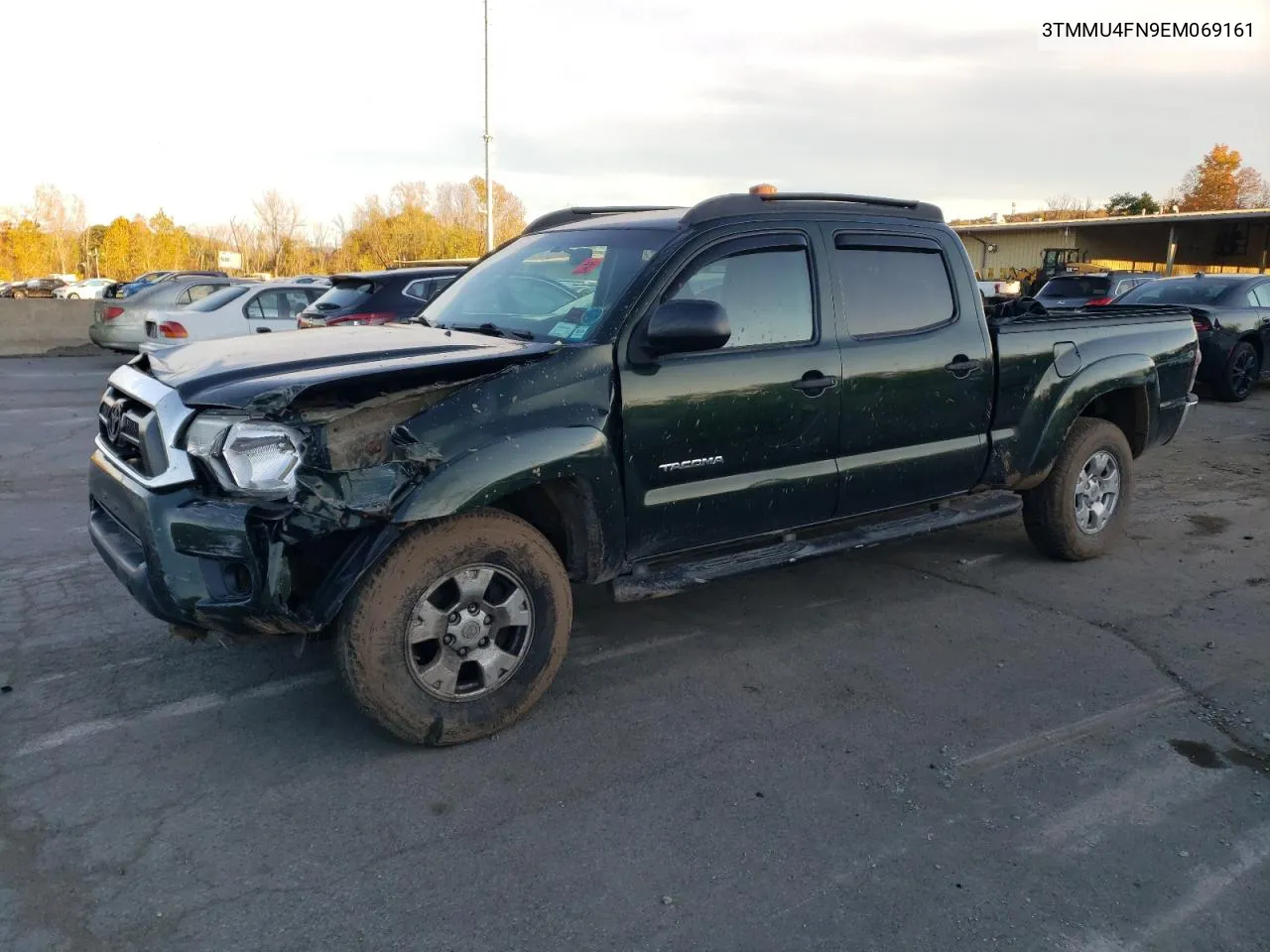 2014 Toyota Tacoma Double Cab Long Bed VIN: 3TMMU4FN9EM069161 Lot: 76559344