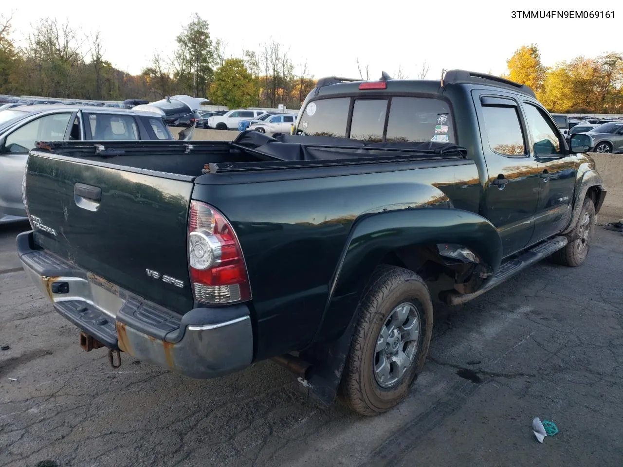 2014 Toyota Tacoma Double Cab Long Bed VIN: 3TMMU4FN9EM069161 Lot: 76559344