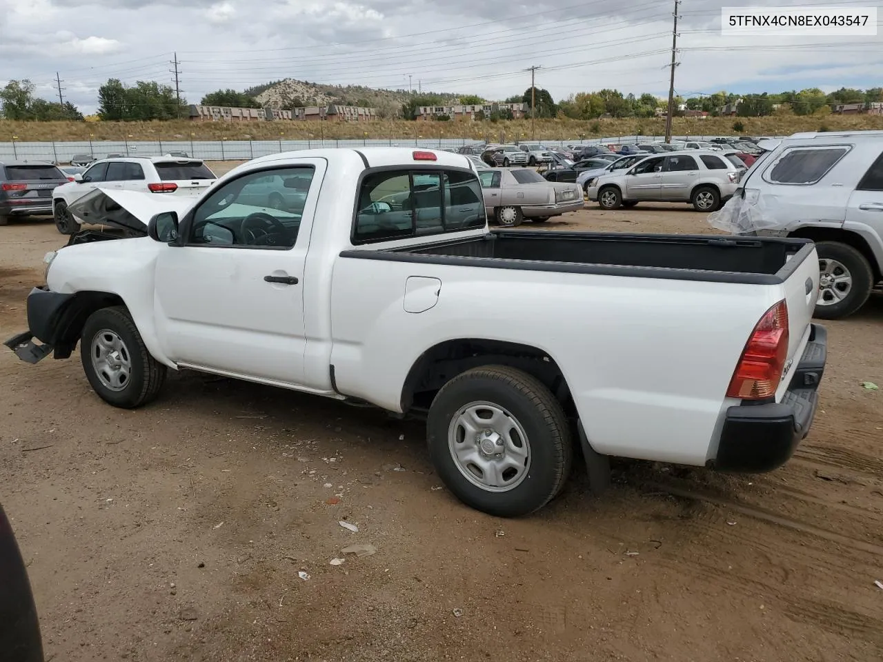 2014 Toyota Tacoma VIN: 5TFNX4CN8EX043547 Lot: 76726174