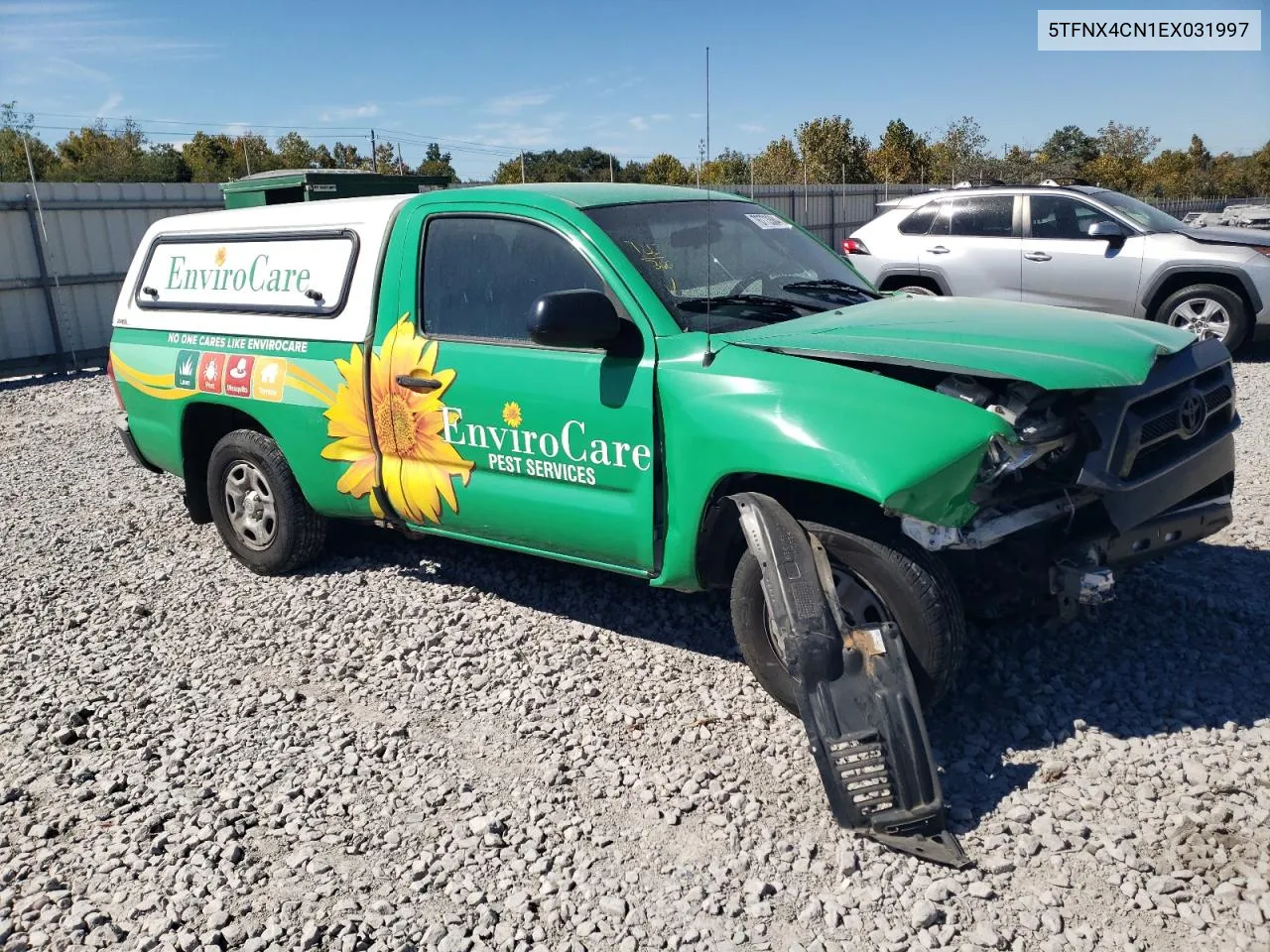 2014 Toyota Tacoma VIN: 5TFNX4CN1EX031997 Lot: 76773584