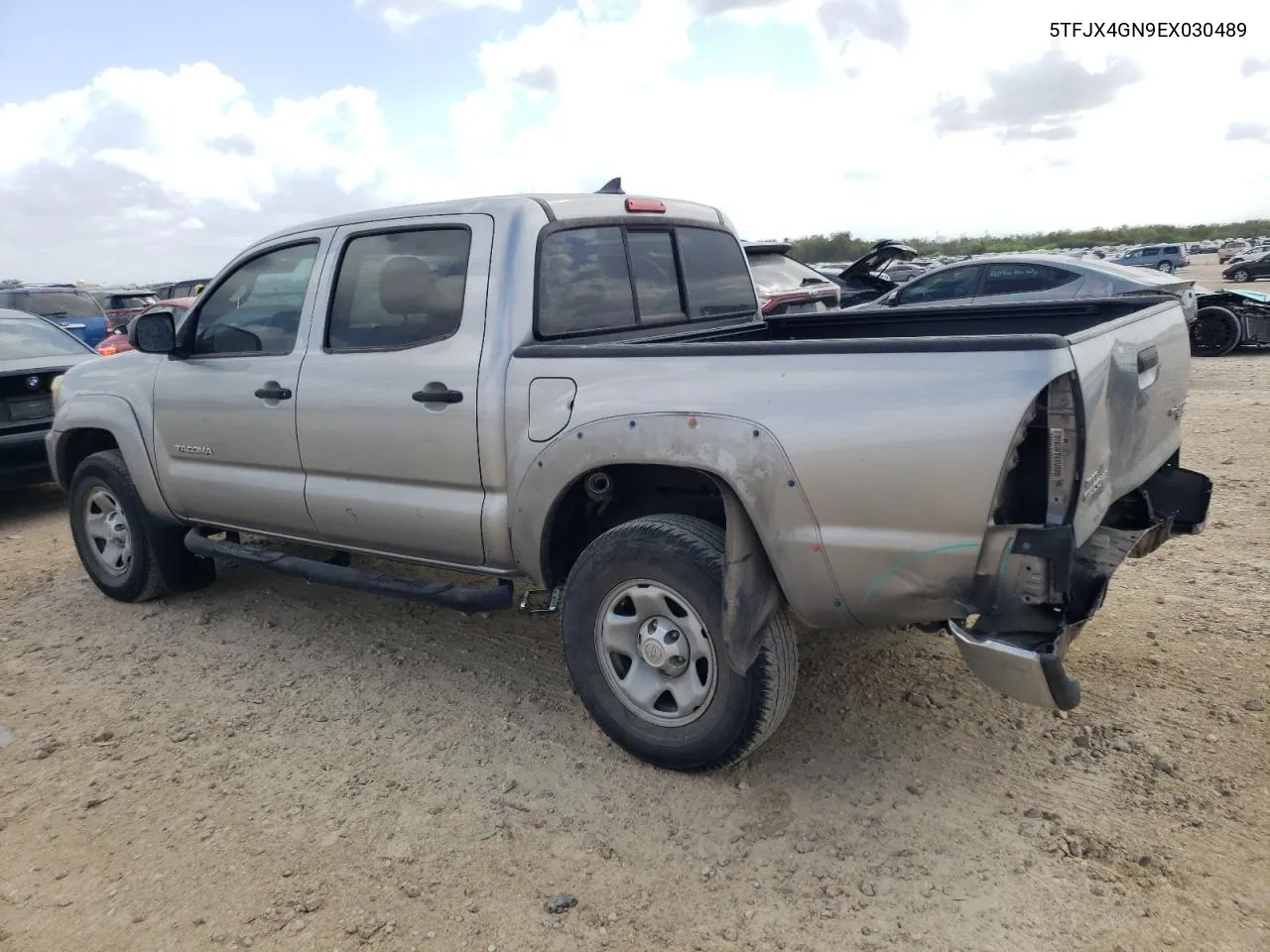 2014 Toyota Tacoma Double Cab VIN: 5TFJX4GN9EX030489 Lot: 76833214