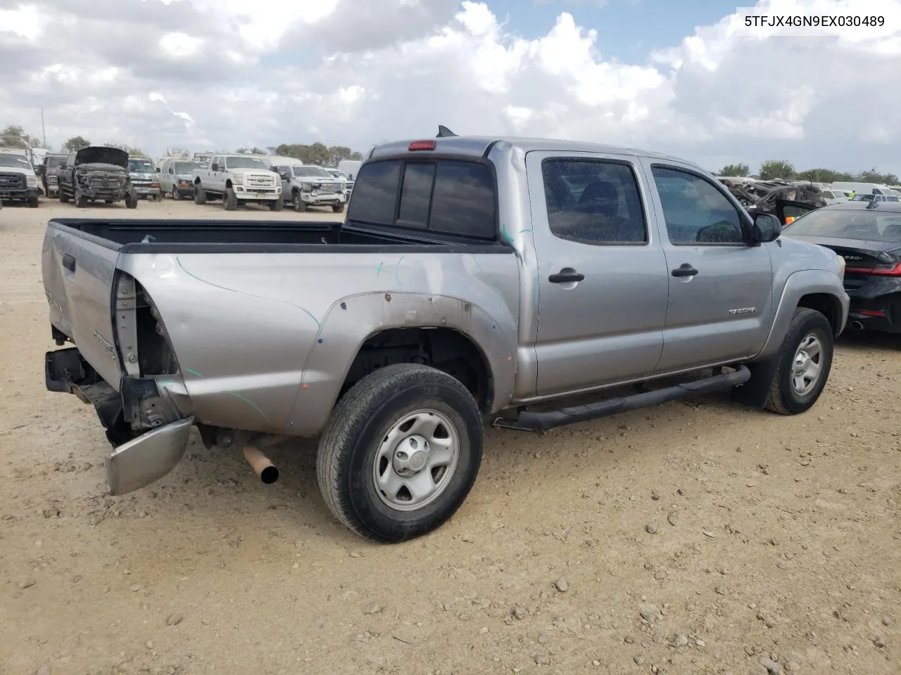 2014 Toyota Tacoma Double Cab VIN: 5TFJX4GN9EX030489 Lot: 76833214