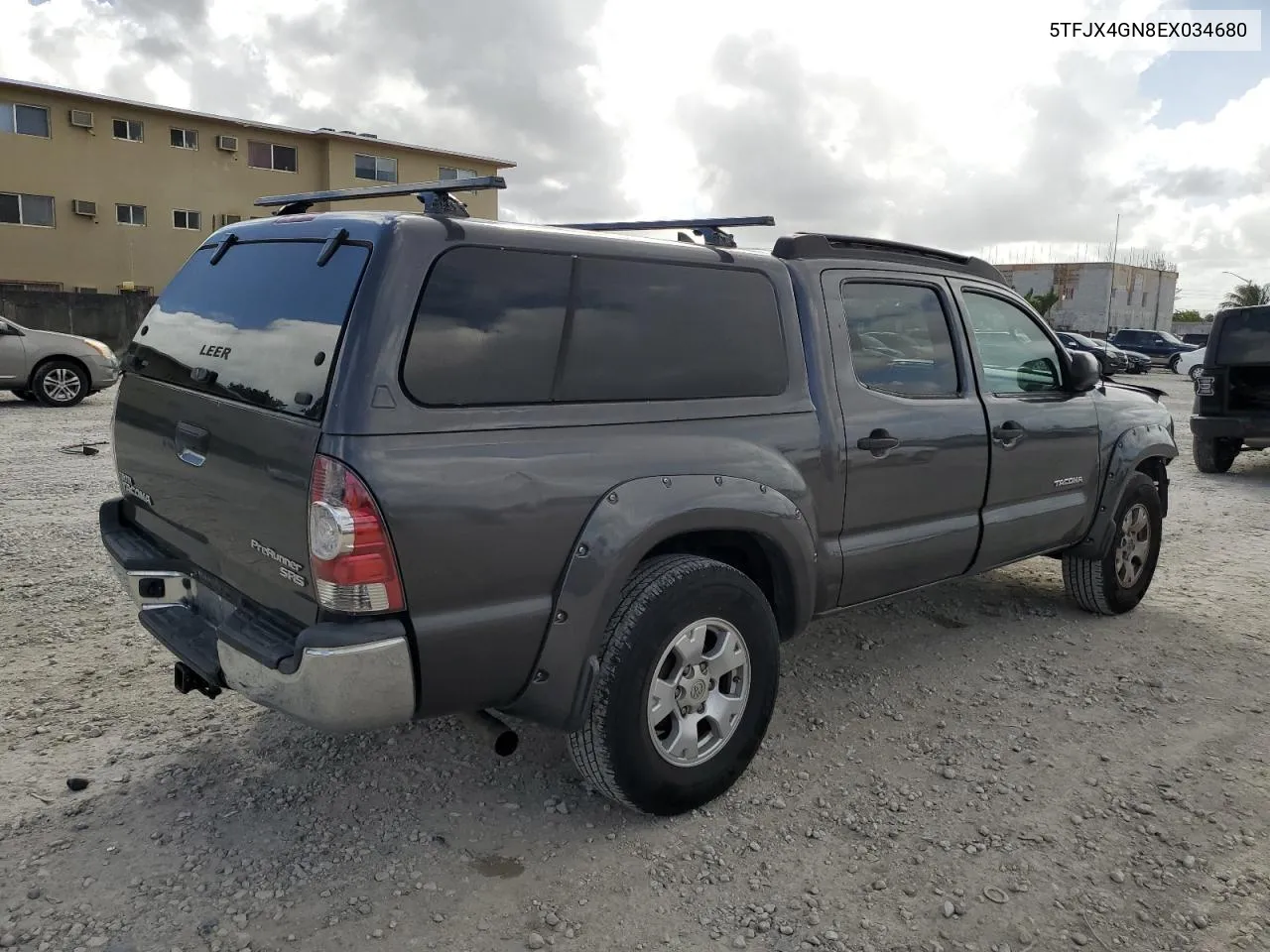 2014 Toyota Tacoma Double Cab VIN: 5TFJX4GN8EX034680 Lot: 76885504