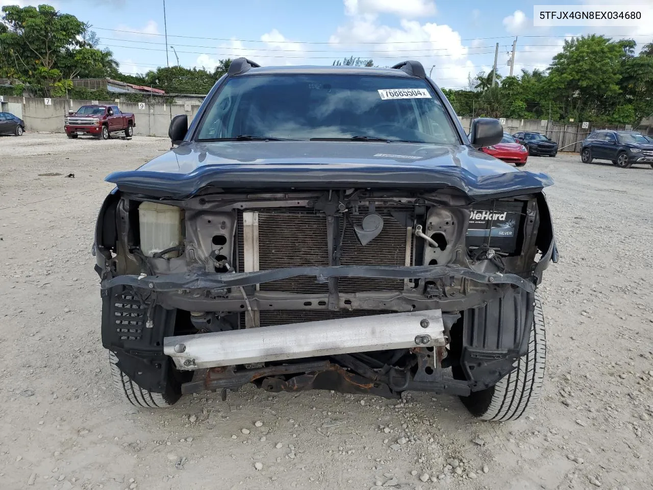 5TFJX4GN8EX034680 2014 Toyota Tacoma Double Cab