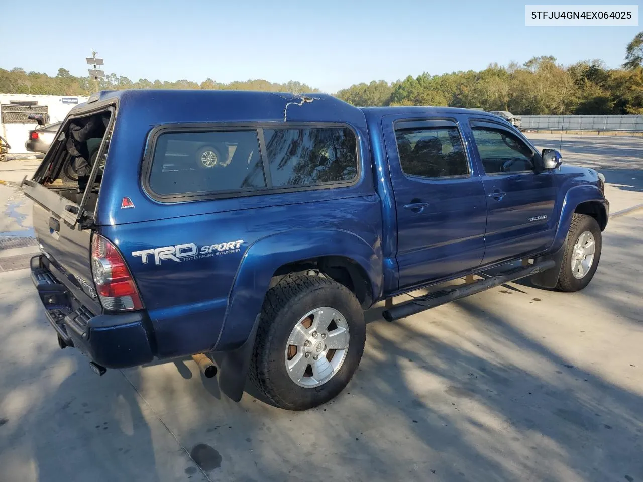 2014 Toyota Tacoma Double Cab Prerunner VIN: 5TFJU4GN4EX064025 Lot: 77214924