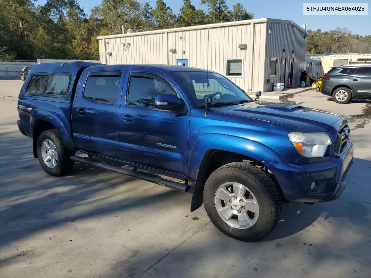 2014 Toyota Tacoma Double Cab Prerunner VIN: 5TFJU4GN4EX064025 Lot: 77214924