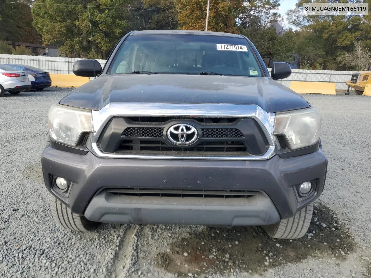 2014 Toyota Tacoma Double Cab Prerunner VIN: 3TMJU4GN0EM166119 Lot: 77277074