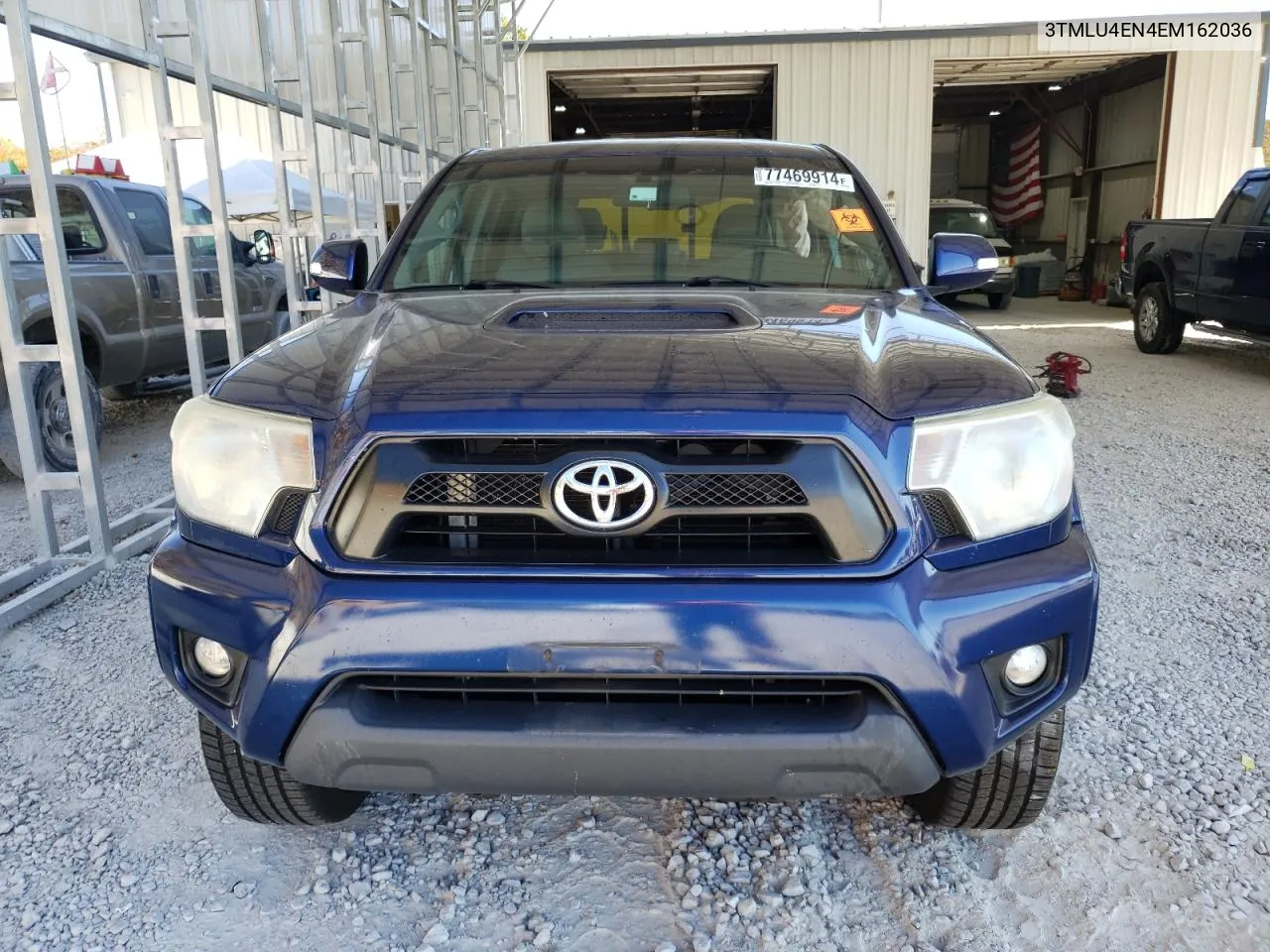 2014 Toyota Tacoma Double Cab VIN: 3TMLU4EN4EM162036 Lot: 77469914