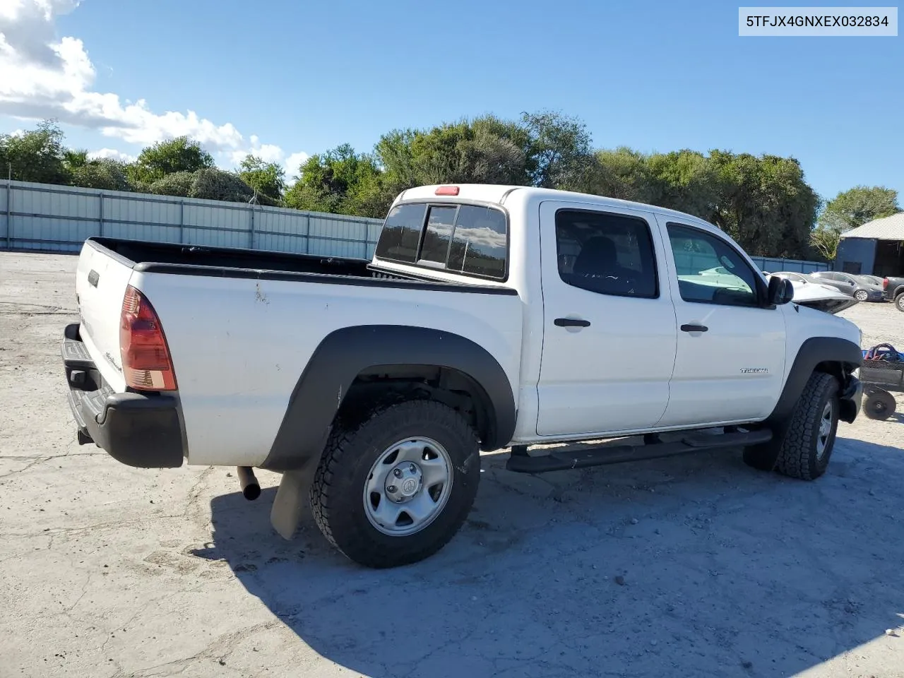 2014 Toyota Tacoma Double Cab VIN: 5TFJX4GNXEX032834 Lot: 77742284