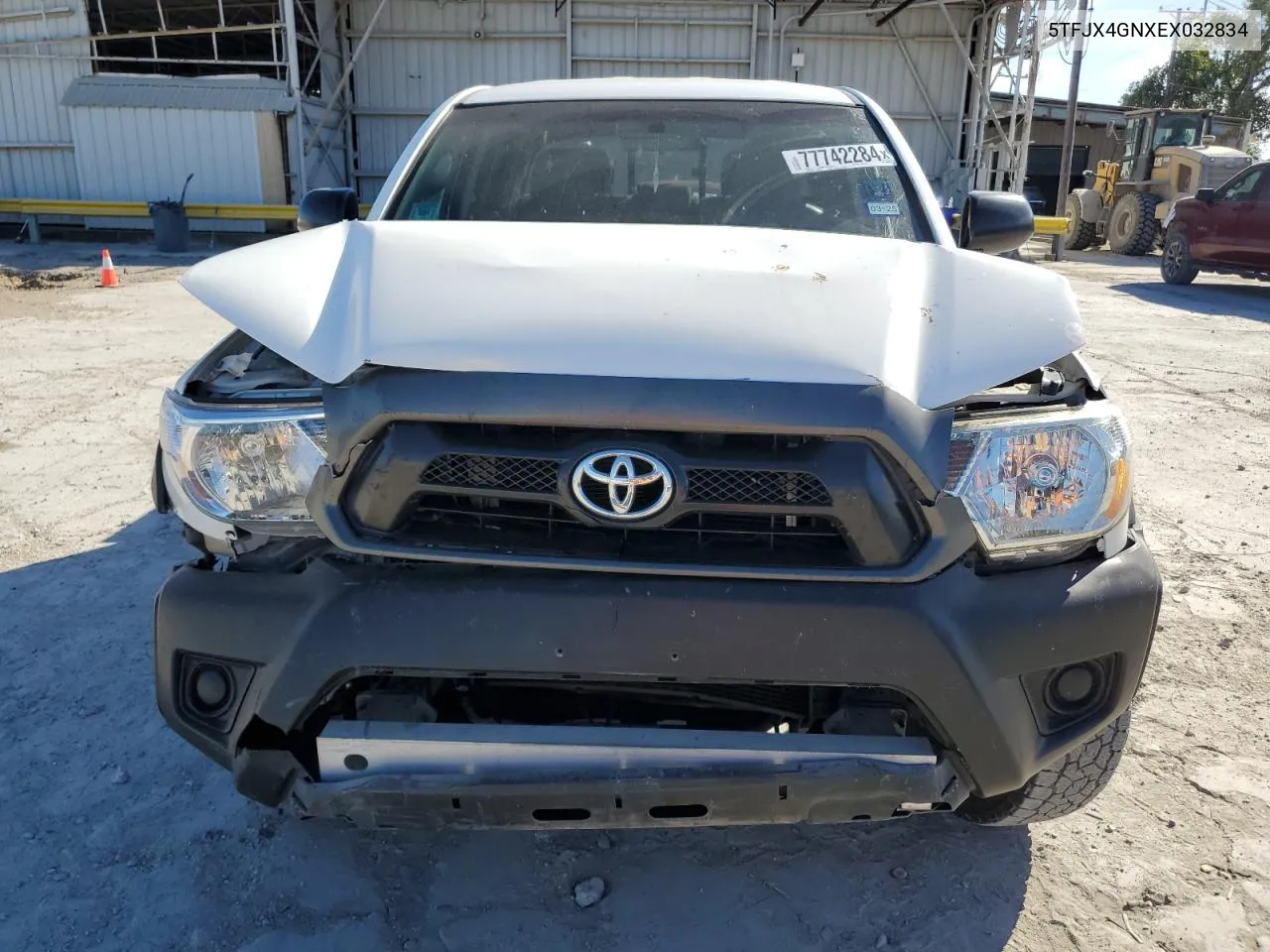 5TFJX4GNXEX032834 2014 Toyota Tacoma Double Cab