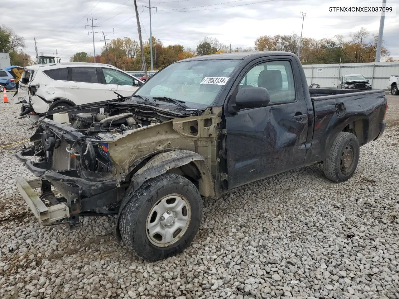 2014 Toyota Tacoma VIN: 5TFNX4CNXEX037099 Lot: 77863134