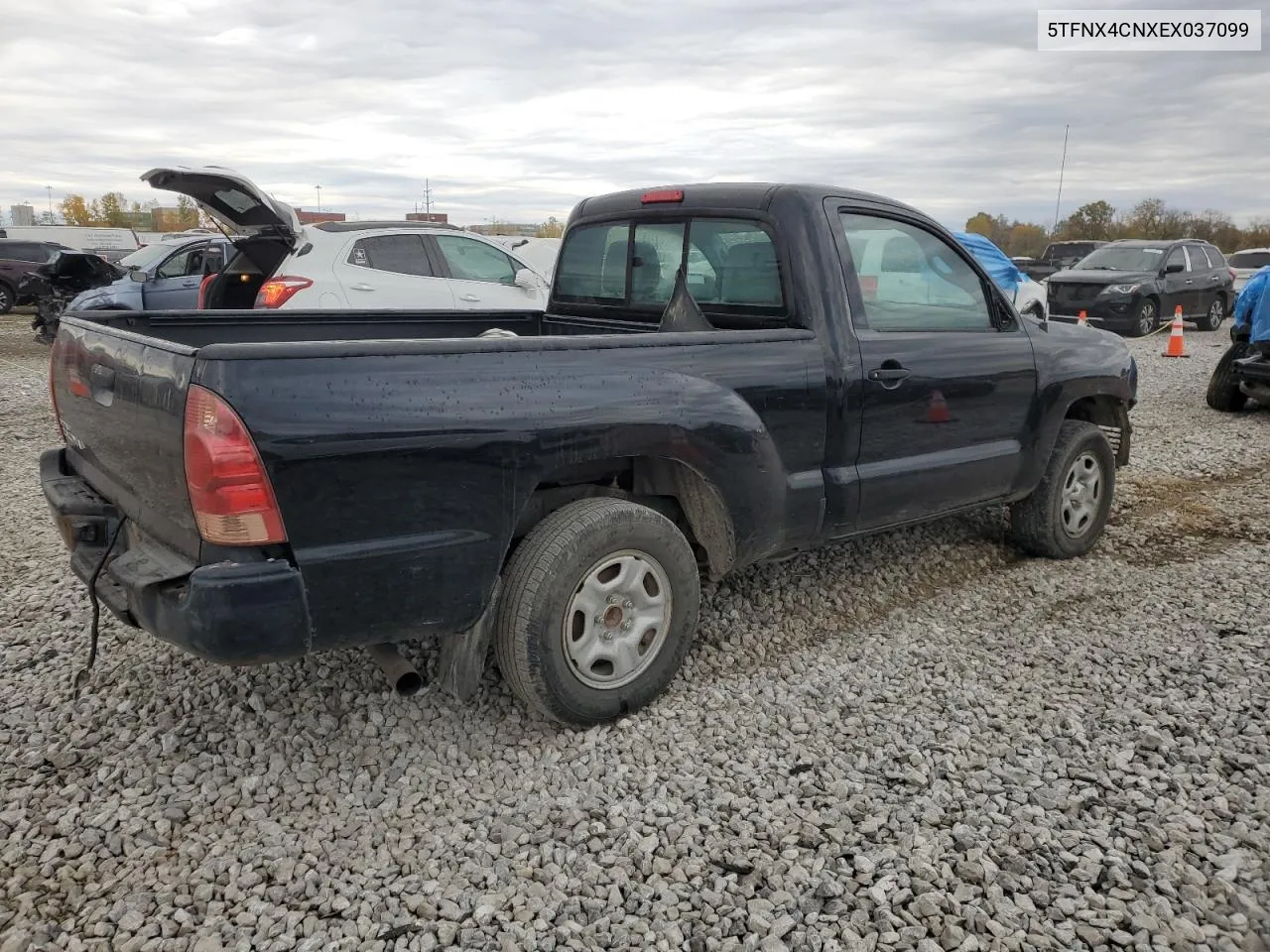 2014 Toyota Tacoma VIN: 5TFNX4CNXEX037099 Lot: 77863134