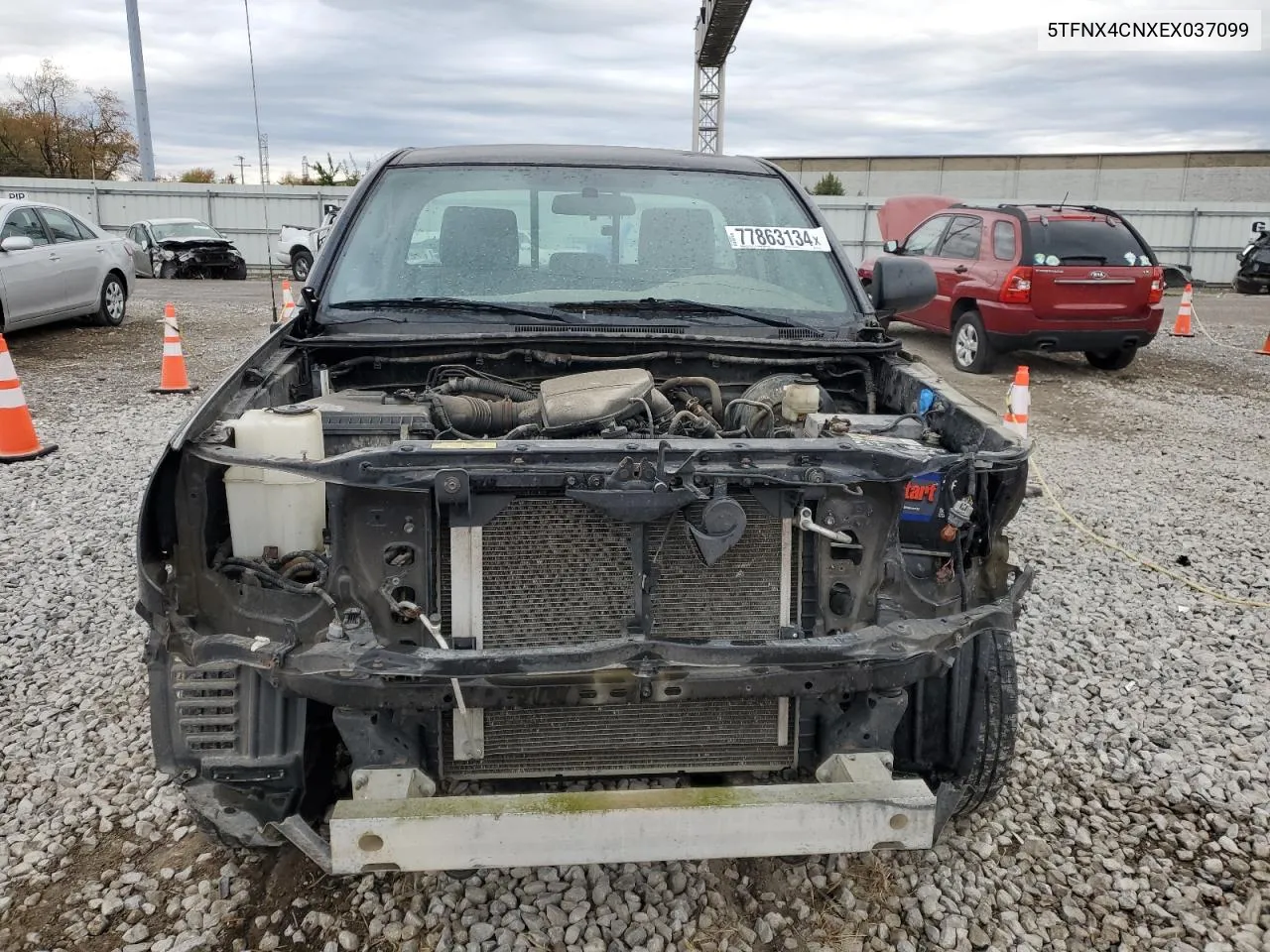 2014 Toyota Tacoma VIN: 5TFNX4CNXEX037099 Lot: 77863134