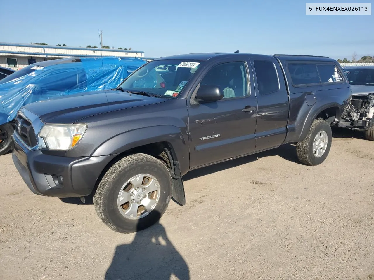 2014 Toyota Tacoma Access Cab VIN: 5TFUX4ENXEX026113 Lot: 78064874