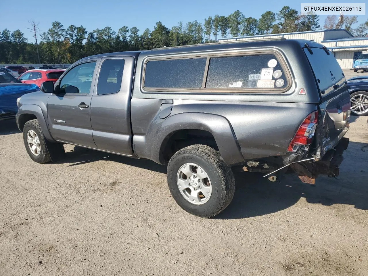 2014 Toyota Tacoma Access Cab VIN: 5TFUX4ENXEX026113 Lot: 78064874