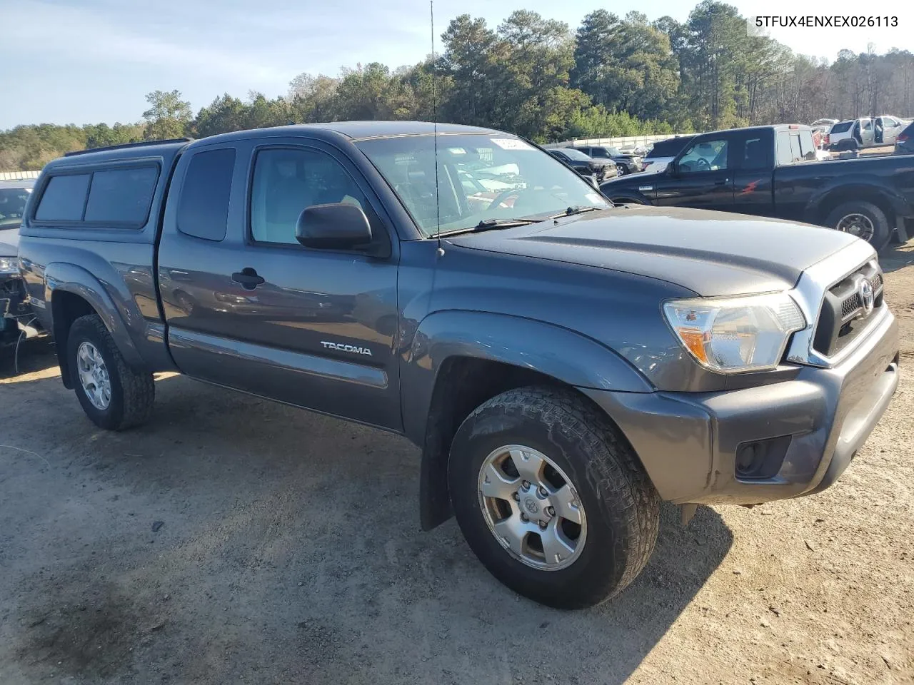 2014 Toyota Tacoma Access Cab VIN: 5TFUX4ENXEX026113 Lot: 78064874