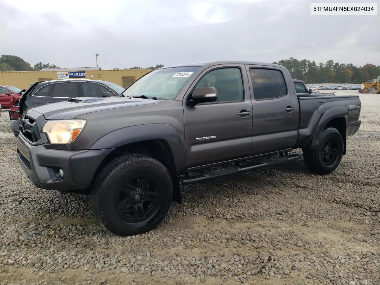 2014 Toyota Tacoma Double Cab Long Bed VIN: 5TFMU4FN5EX024034 Lot: 78142834