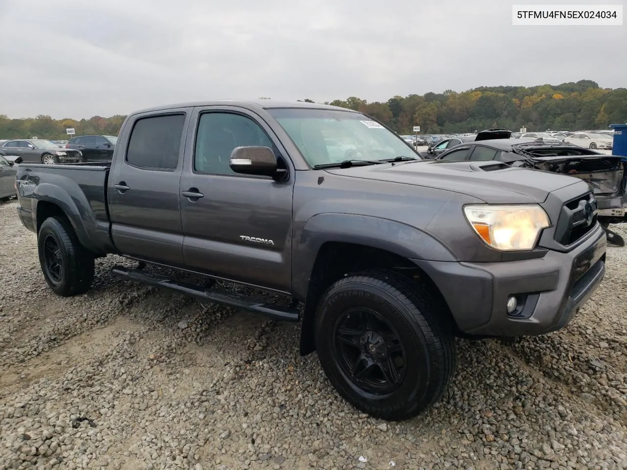 2014 Toyota Tacoma Double Cab Long Bed VIN: 5TFMU4FN5EX024034 Lot: 78142834