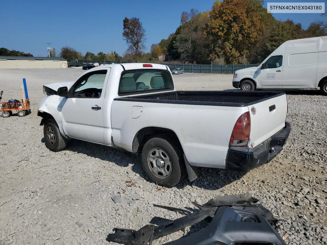 2014 Toyota Tacoma VIN: 5TFNX4CN1EX043180 Lot: 78187294