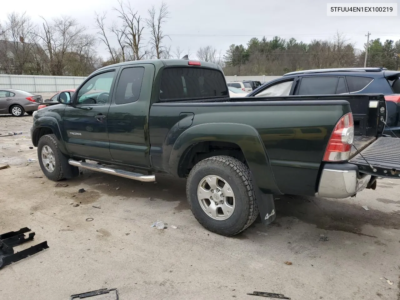 2014 Toyota Tacoma VIN: 5TFUU4EN1EX100219 Lot: 78395664