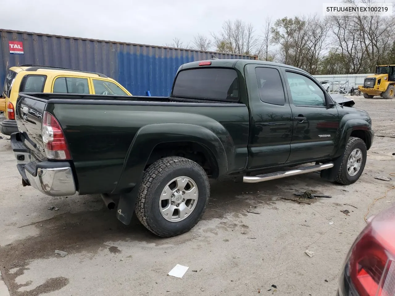 2014 Toyota Tacoma VIN: 5TFUU4EN1EX100219 Lot: 78395664