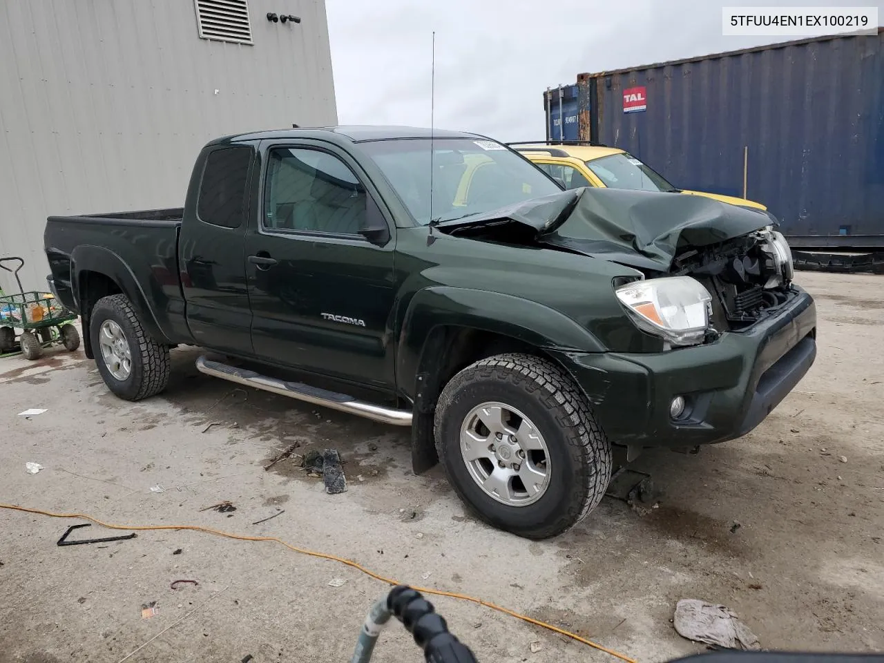 2014 Toyota Tacoma VIN: 5TFUU4EN1EX100219 Lot: 78395664